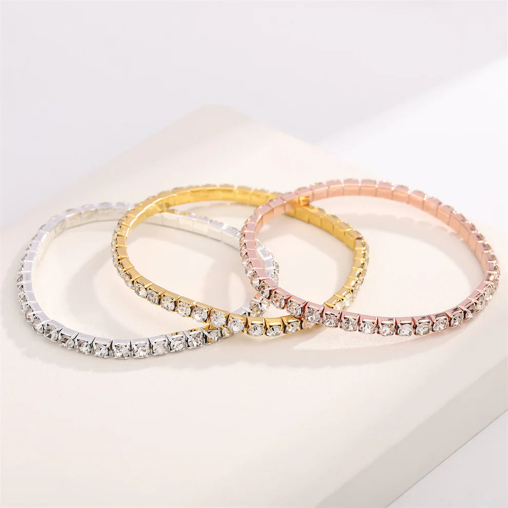 THE MONTERO Rose Gold Tennis Bracelet Dubai UAE