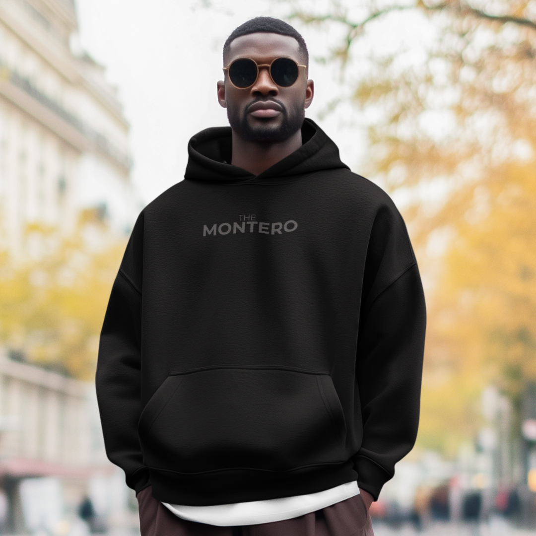 Black Hoodie Silence Edition worn Dubai UAE