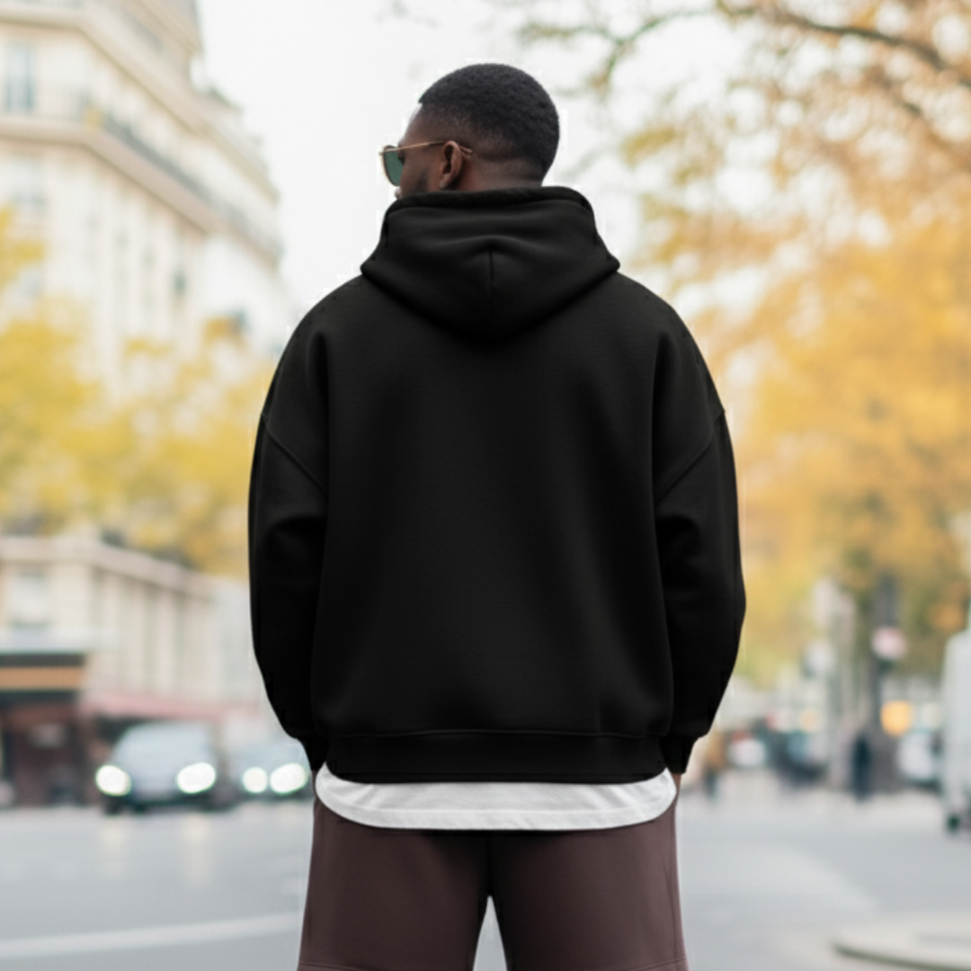 THE MONTERO Black Hoodie Silence Edition Dubai UAE