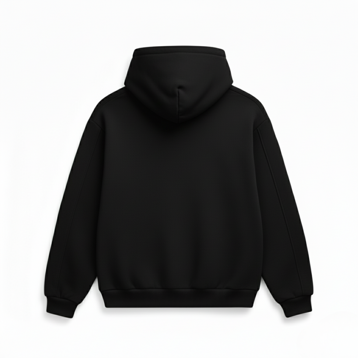 Black Hoodie Silence Edition detail Dubai UAE