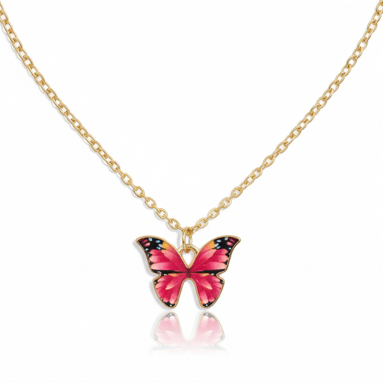 Butterfly Wish Necklace women's jewelry Dubai UAE